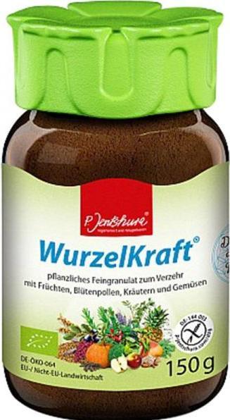 Actual product image Jentschura WurzelKraft fine granules organic (1 Piece, Powder, 150 g)