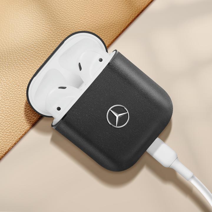 Produktbild Mercedes-Benz MEA2CSLBK AirPods cover czarny/black Electronic Line (Kopfhörer Hülle)