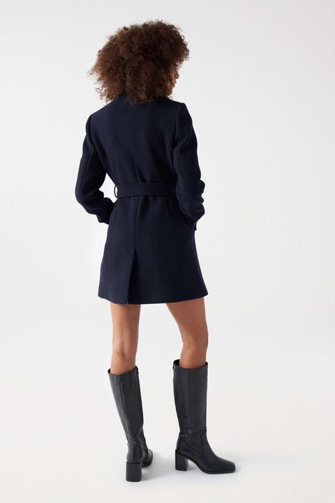 Actual product image Salsa Jeans Jackets Basic Wool Coat (S)