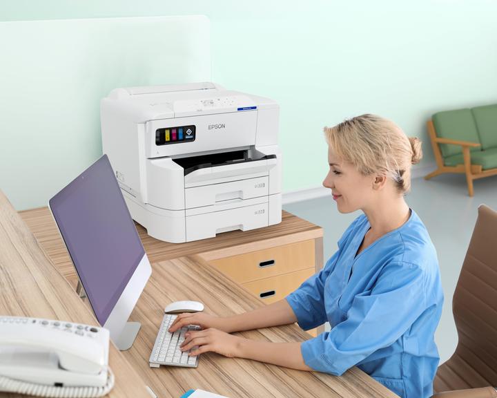 Actual product image Epson Workforce Pro inkjet colour printer 4in1 (Colour)