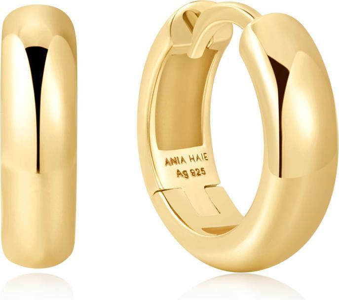 Immagine prodotto Ania Haie Orecchini Huggies a forma di cupola in oro (Argento 925)