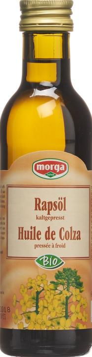 Actual product image Morga Organic cold pressed rapeseed oil (150 ml)