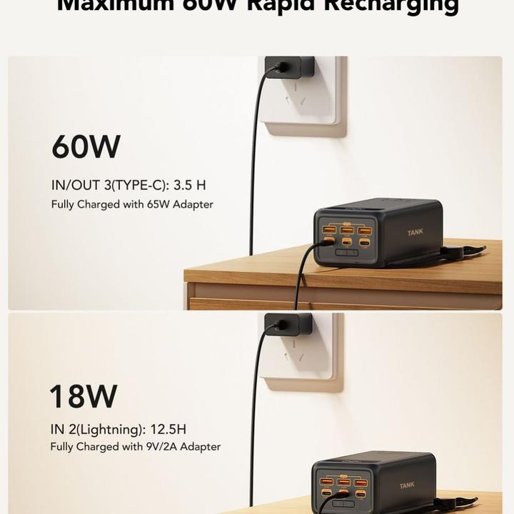 Immagine prodotto Veger Tank Boost (56000 mAh, 100 W, 207.50 Wh)