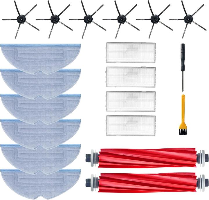 Plutoos UPhitnis 20pc spare parts accessories for Xiaomi Roborock S7 S7+ S7 Plus S7 MaxV S7 Pro