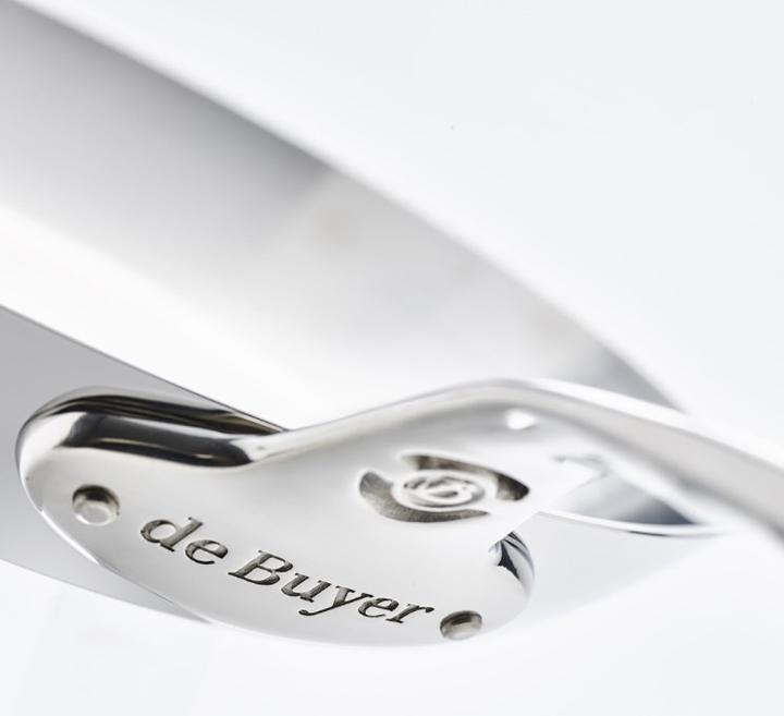 Image du produit de Buyer Affinity Poêle à frire sans revêtement Induction (24 cm, Poêle à frire, Acier inoxydable)