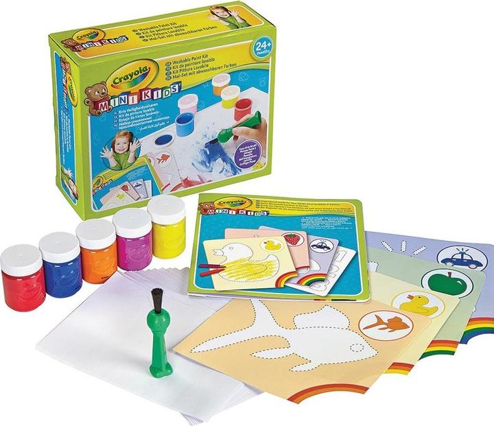 Image du produit Crayola Mini Kids Kit de peinture lavable