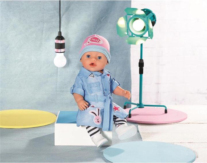 Actual product image Zapf Creation Zapf 835258 BABY born Deluxe Jeans Dress 43cm