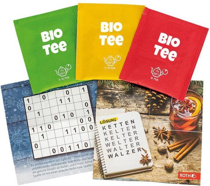 Produktbild Roth Adventskalender Rätsel & Bio-Tee
