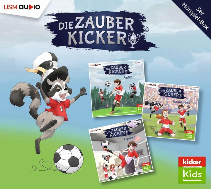 Immagine prodotto Il magico kicker audio box episodi 1-3 (3 CD audio) (Benjamin Schreuder, Fabian Lenk, Tedesco)
