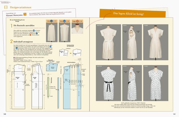Image du produit Kleid-Grundschnittvariationen (Allemand, Harumi Maruyama, 2023)