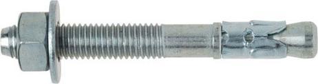Spit Befestigung 057481 57481 FIX 3 Segmentanker M16 X 125/30 Verzinkt 20 Stück (20 pz.)