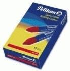 Actual product image Pelikan Wax marking crayon 772, red, diameter: 12 mm suitable for smooth surfaces such as glass, porcelain (Red, 12 x)
