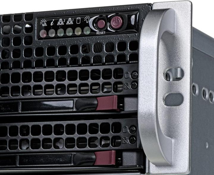 Actual product image Supermicro SC825 TQC-R802LPB - Rack mount - 2U