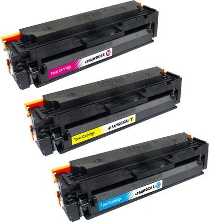 Actual product image Hermex Compatible toner for HP Color LaserJet Pro MFP M479dw (M, C, Y)
