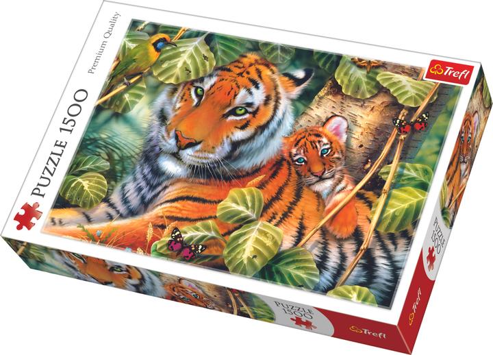 Trefl 1500 pcs. - Tigers (1500 pieces)