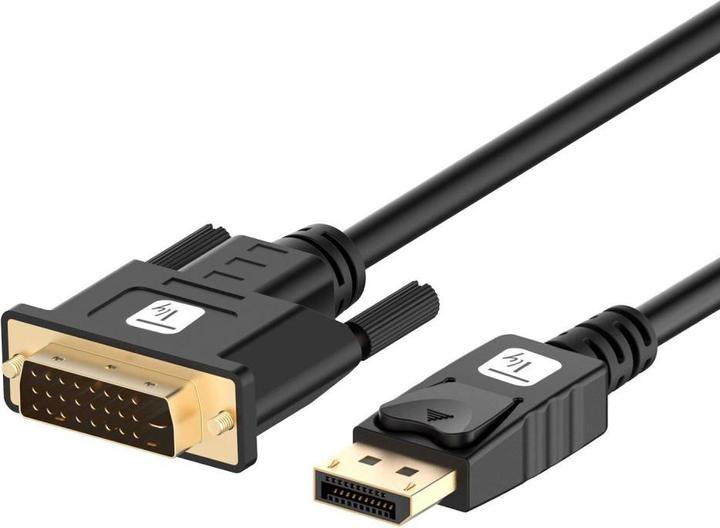 Image du produit Techly Câble DisplayPort 1.2 vers DVI passif (2 m, DVI, DisplayPort)