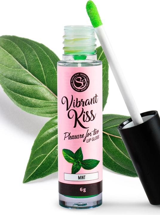 Actual product image Secret play Lip Gloss Vibrant Kiss (Mint)