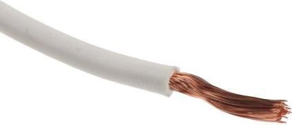 Actual product image Rs Pro White Tri-rated Cable, 2.5 mm² CSA, 50/0.25 (100 m)