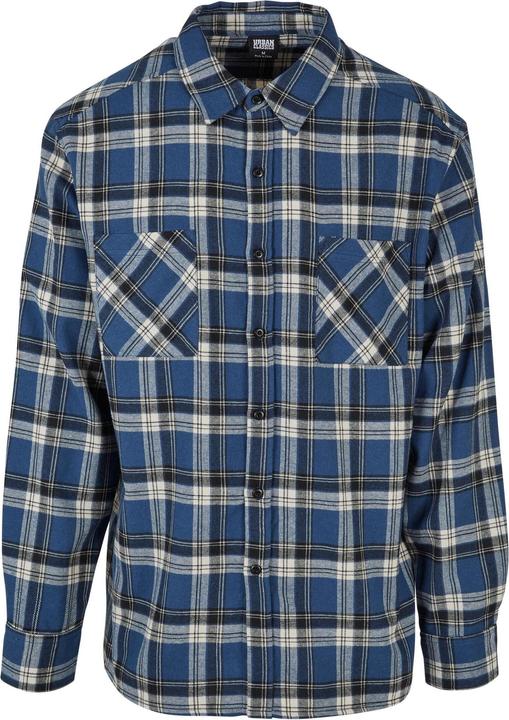 Actual product image Urban Classics Lake Check Long Sleeve Shirt - 108561 (S)