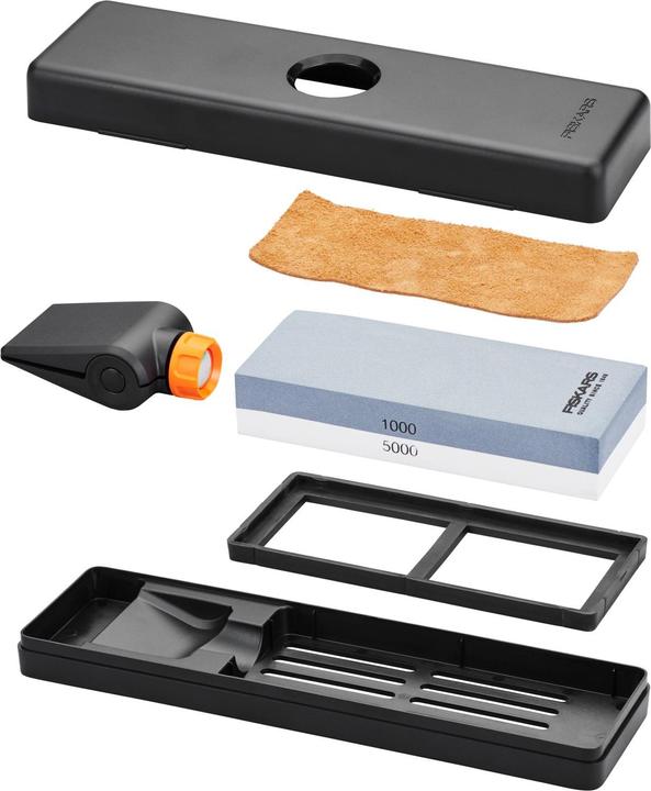 Produktbild Fiskars Wetzstein Premium-Set zum Schärfen von Messern