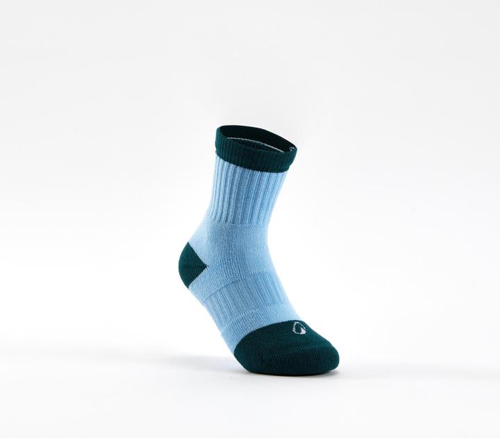 Produktbild Decathlon Kids' High Sports Socks RS 500 Tri-Pack - White/Blue (31, 34)