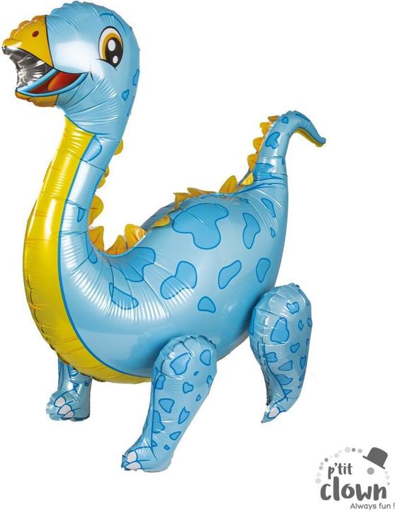 Actual product image P'tit Clown XXL Foil Balloon Dino Pterodactyl Frosted