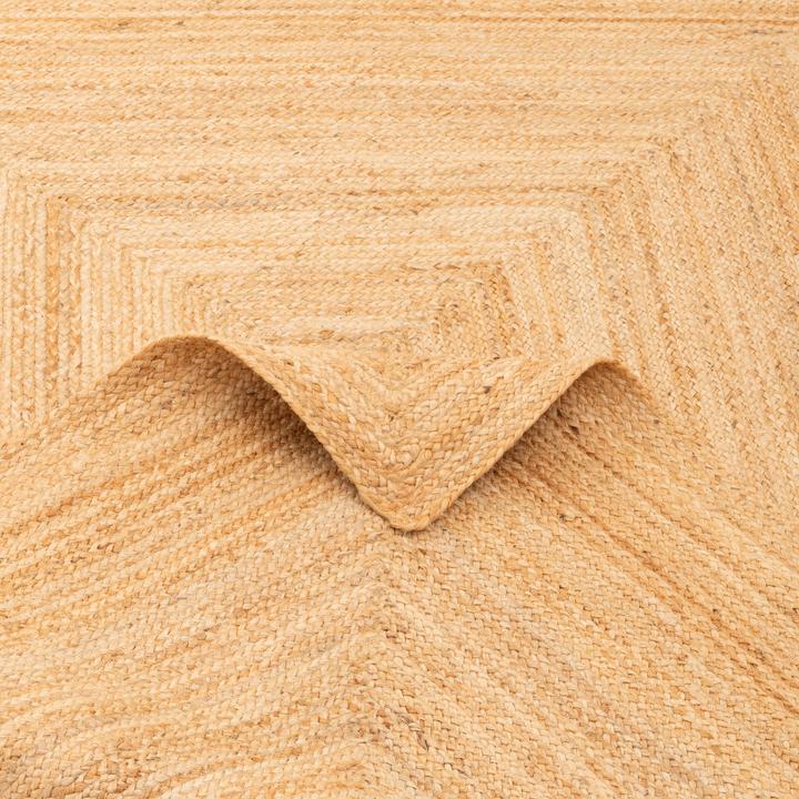 Produktbild Pergamon Naturfaser Teppich Jute Salsa Bordüre (160 x 230 cm)
