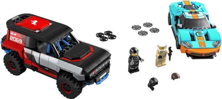 Produktbild LEGO Ford GT Heritage Edition und Bronco R (76905, LEGO Speed Champions)
