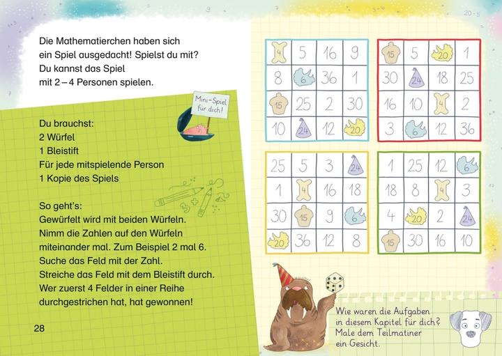 Actual product image Die Mathematierchen. Teilmatiner auf Dino-Jagd (German, Sandy Thissen, Jule Ambach, 2023)