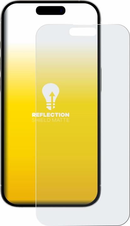 Immagine prodotto upscreen Reflection Shield Pellicola Opaca (1 Pezzo/i, Apple iPhone 15 Plus)