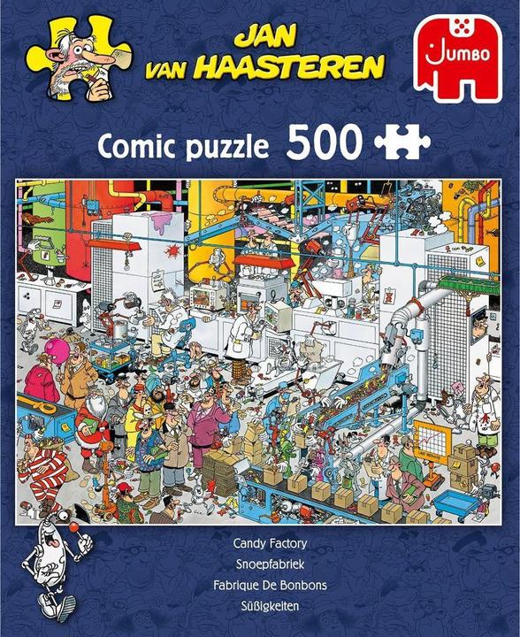 Actual product image Jumbo Jan van Haasteren candy factory (500 pieces)