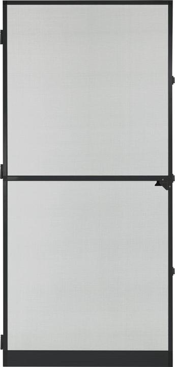 Image du produit Dema Alu Fliegengitter Tür Balkontür Insektenschutz Mückenschutz 95x210 cm anthrazit (95 x 210 cm)