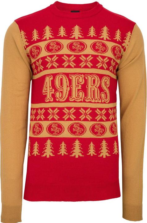 Actual product image Foco NFL Ugly Sweater XMAS Sweater San Francisco 49ers - L (L)