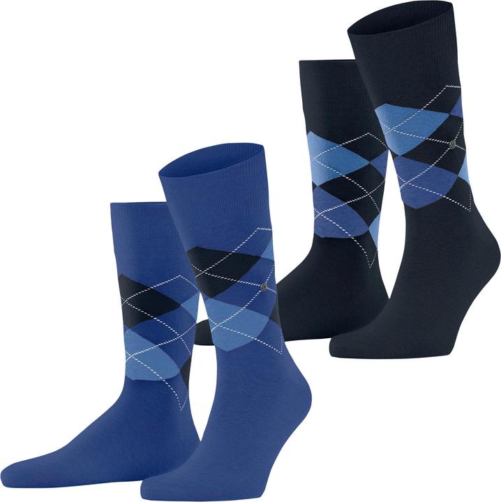 Burlington Socken Casual Bequem sitzend (2er Pack, 40 - 46)