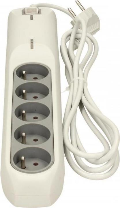 Produktbild Lestar Überspannungsschutzleiste LFT-2005, 3L EMI/RFI, 2,5m, grau (5 x, 2.50 m)