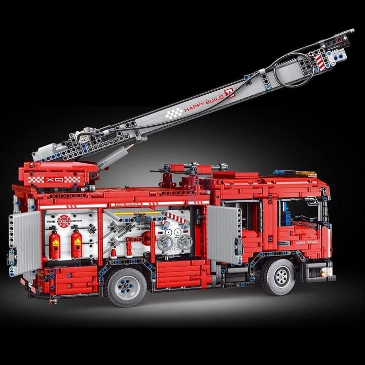 Actual product image HappyBuild 23004 - Fire Truck (RC) (5133 parts)