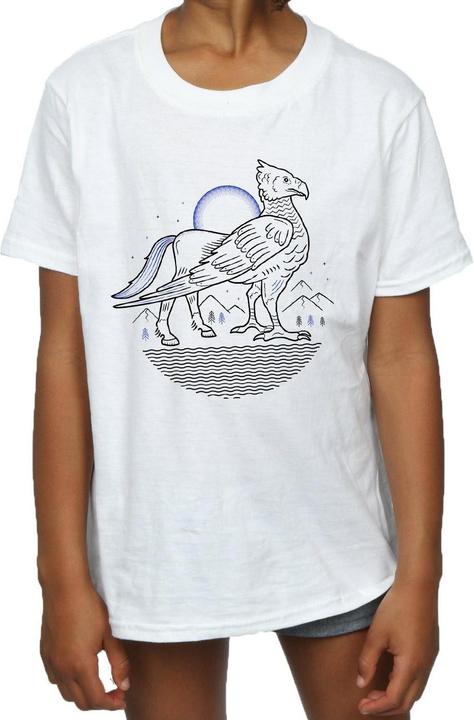 Image du produit - T-shirt BUCKBEAK LINE ART - Fille (152, 158)