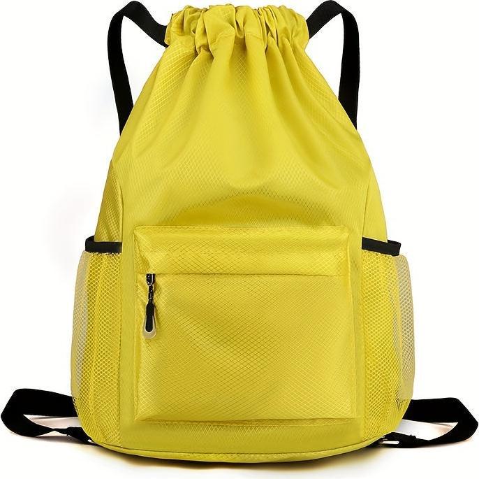 Only-Bags.Store Drawstring Training Rucksack, grosse Kapazität Sport Gym Bag, wasserdicht Travel Daypack