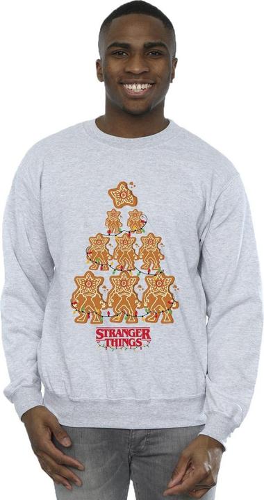 Immagine prodotto Netflix Stranger Things Gingerbread Felpa Uomo (4XL)