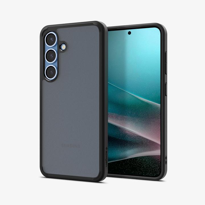 Actual product image Spigen Ultra Hybrid TPU Back Cover Schwarz Samsung Galaxy S25 (Samsung Galaxy S25)