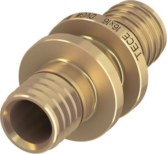 TECE TECEflex Kupplung Rotguss d= 63/63mm (Rohrkupplung)