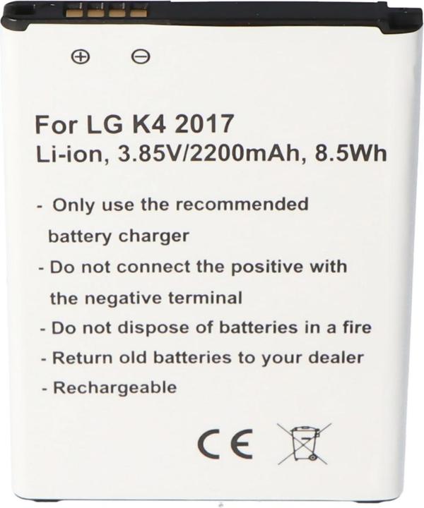 Produktbild AccuCell Akku LG K4 2017
