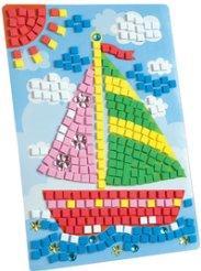 Produktbild Folia Moosgummi-Mosaik "Schiff", 405 Teile