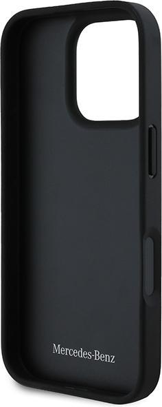 Produktbild Mercedes MEHCP16L23RWRSK iPhone 16 Pro 6.3" czarny/black hardcase MB Waves Leather (Apple iPhone 16 Pro)