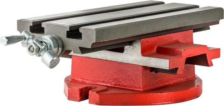 Produktbild Dema Kreuztisch Frästisch Bohrtisch Schraubstock Koordinatentisch 140x310mm