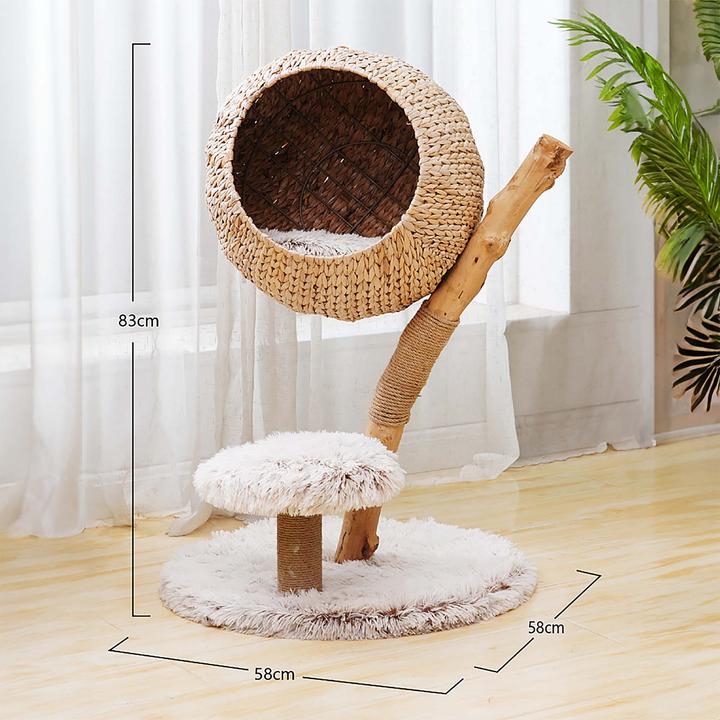 Immagine prodotto Wiltec Fudajo (83 cm, Marrone, Crema)