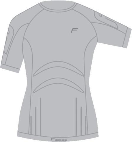 Fuse AllSeason Megalight 200 T-Shirt / M Grey Damen-T-Shirt (M)