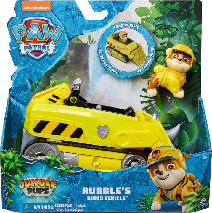 Produktbild Spin Master Paw Patrol Jungle Pups Deluxe Vehicle Rubble