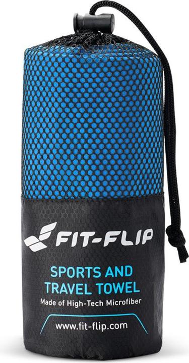 Produktbild Fit-Flip Mikrofaser Handtuch schnelltrocknend mit Tasche 70x140cm (70 x 140 cm)