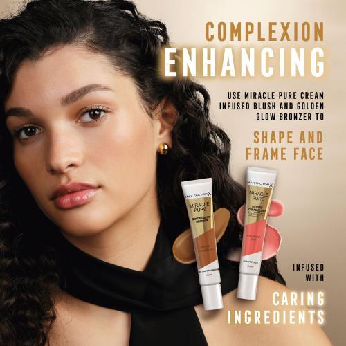 Immagine prodotto Max Factor Miracle Pure Golden Glow Bronzer - Bronzatore 15 ml 001 da chiaro a medio (001 Leggero-Medio, Bronzer)